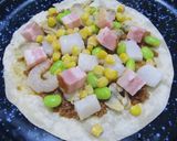 トルティーヤピザ(醤油麹風味)作り方3写真