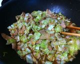 キャベツと豚肉の♥あんかけ肉チャーハン♫作り方8写真