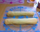 大きなくるくる甘いパン。作り方5写真