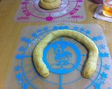 大きなくるくる甘いパン。作り方7写真