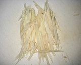 手抜き！新しょうがのキムチマヨあえ冷奴作り方1写真