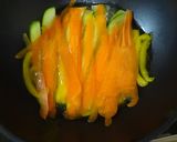 彩り野菜のテリーヌ・コンソメ仕立て作り方4写真