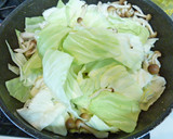 簡単☆あっさり和風麻婆キャベツ♪作り方4写真