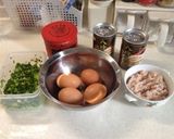 我が家のかに玉チャーハン作り方1写真