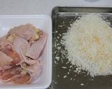 鶏肉のスパイスパン粉焼き作り方2写真