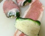 ポテト詰めピーマンの肉巻焼き作り方2写真