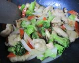 鶏ムネとブロッコリーの塩炒め作り方10写真