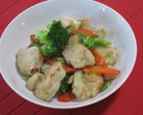 鶏ムネとブロッコリーの塩炒め作り方11写真