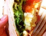 とろ〜りチーズオムレツとトマトのパニーニ作り方8写真