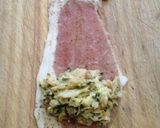 豚薄切り肉で☆お好み焼き風肉巻き作り方5写真