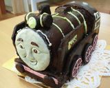 トーマス ヒロ 立体ケーキ♪作り方4写真