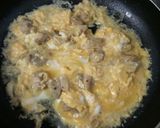 我が家の親子丼☆めんつゆ仕立て☆作り方4写真