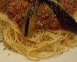 ☆なす＋ミートソーススパゲティ☆作り方6写真