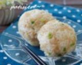えのきとゴマのおにぎり♥バター醤油風味作り方5写真