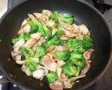 ★イカとブロッコリーの中華風炒め★作り方6写真