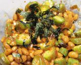 ウマ辛♬食べるラー油でオクラ納豆作り方3写真