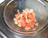 桃パスタ作り方5写真