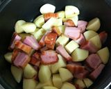 我が家の定番！こってりベーコン肉じゃが作り方4写真