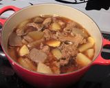 牛すじと大根の煮物作り方3写真