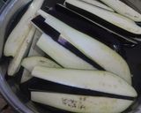 ナスの甘辛味噌炒め作り方1写真