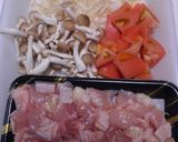 トマトと鶏肉の炊き込みご飯・バター味作り方2写真