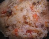 トマトと鶏肉の炊き込みご飯・バター味作り方6写真