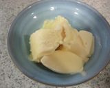 バニラアイスのオリーブオイルがけ作り方2写真