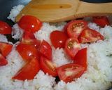 甘~いトマトの塩麹チャーハン作り方2写真