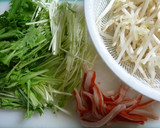 あと1品に！もやしと水菜のオイスター炒め作り方1写真