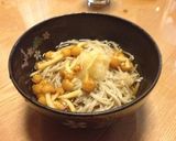 我が家のなめこおろし蕎麦作り方6写真