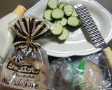 長芋とズッキーニのマヨウインナー炒め作り方1写真