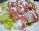 夏の前菜♪冬瓜のハム巻きサラダ作り方3写真