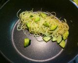 ズッキーニとタコのシソたっぷりパスタ作り方7写真