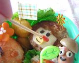 はなかっぱキャラ弁♪作り方7写真