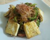 ほどよい苦味の美味しい♪ゴーヤチャンプル作り方13写真