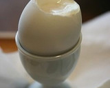[レンジでらくチン] とろ～り半熟卵作り方7写真