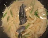 フライパンだけ☆簡単白滝クリームパスタ作り方3写真