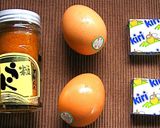 地獄蒸しで，うにの茶わん蒸し作り方1写真