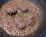 レトルト豚丼で煮込むお弁当のおかず挽き肉作り方3写真