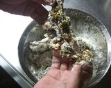 奄美大島発♪もずくと竹輪のモチモチ天ぷら作り方6写真