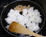 鉄板焼き屋さんのシメ！ガーリックライス作り方3写真