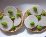 長芋×枝豆の塩昆布トースト作り方5写真