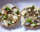長芋×枝豆の塩昆布トースト作り方6写真