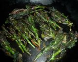 水前寺菜（金時草）焼き浸し　京都カフェ作り方4写真