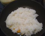 高菜としらすのチャーハン作り方2写真