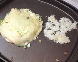 中はごはんですよ♪　広島風お好み焼き作り方4写真