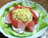 簡単‼トマトとレタスの冷製パスタ★作り方6写真