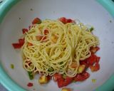 ドレッシングで簡単冷製パスタ作り方5写真