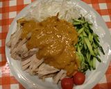 レンジでバンバンジー 棒々鶏 作り方7写真