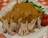 レンジでバンバンジー 棒々鶏 作り方6写真